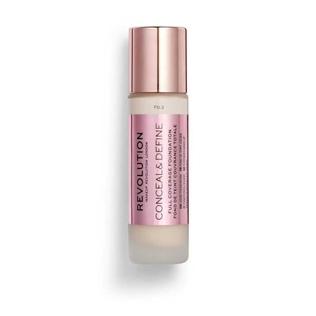 Makeup Revolution C&D Foundation, F0.3, 23ml - Main Image