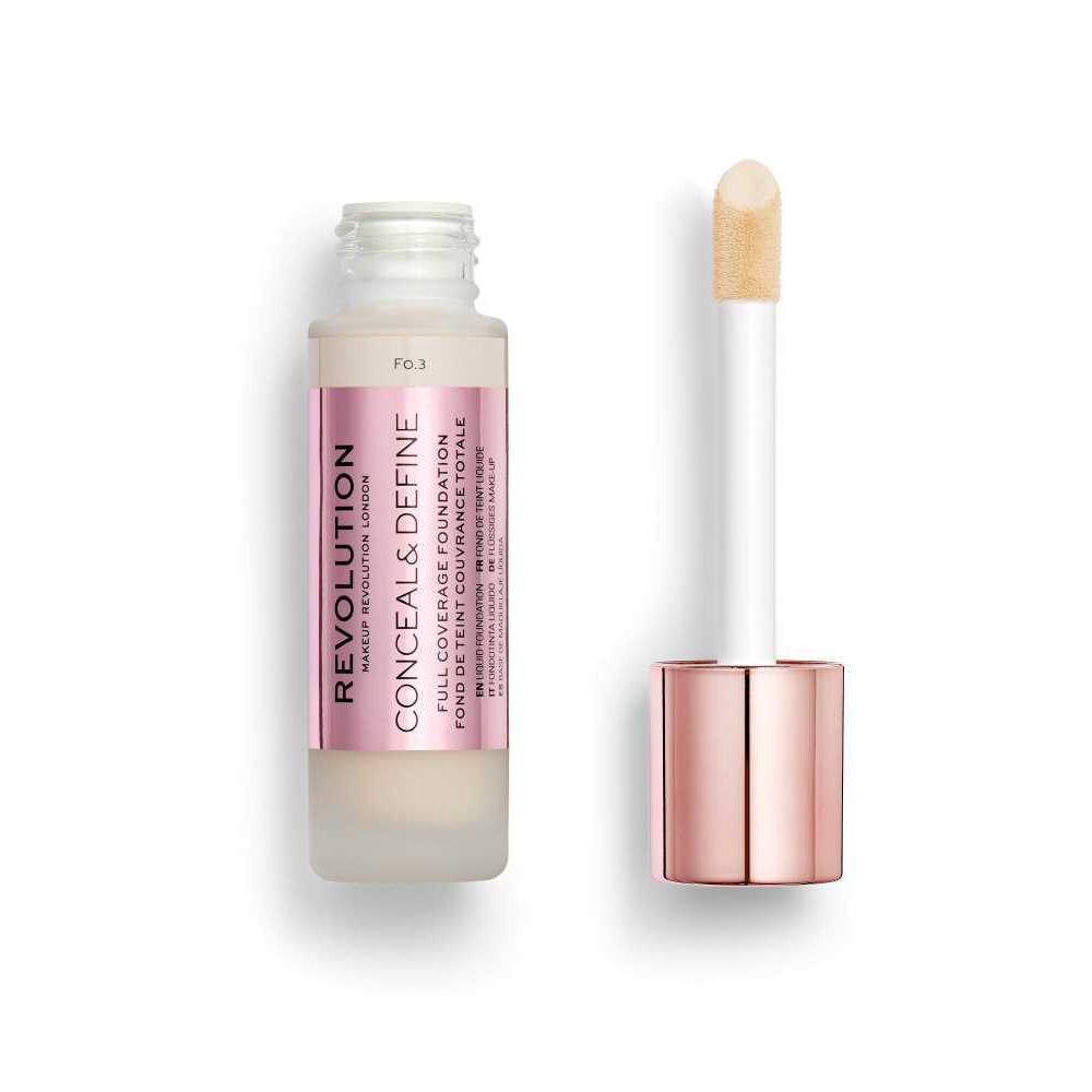 Makeup Revolution C&D Foundation, F0.3, 23ml - Image 2