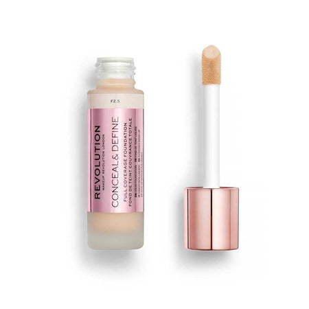 Makeup Revolution C&D Foundation, F2.5, 23ml - Image 2