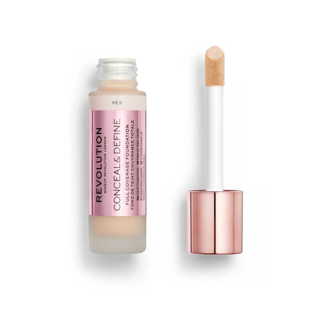 Makeup Revolution C&D Foundation, F2.5, 23ml - Image 2