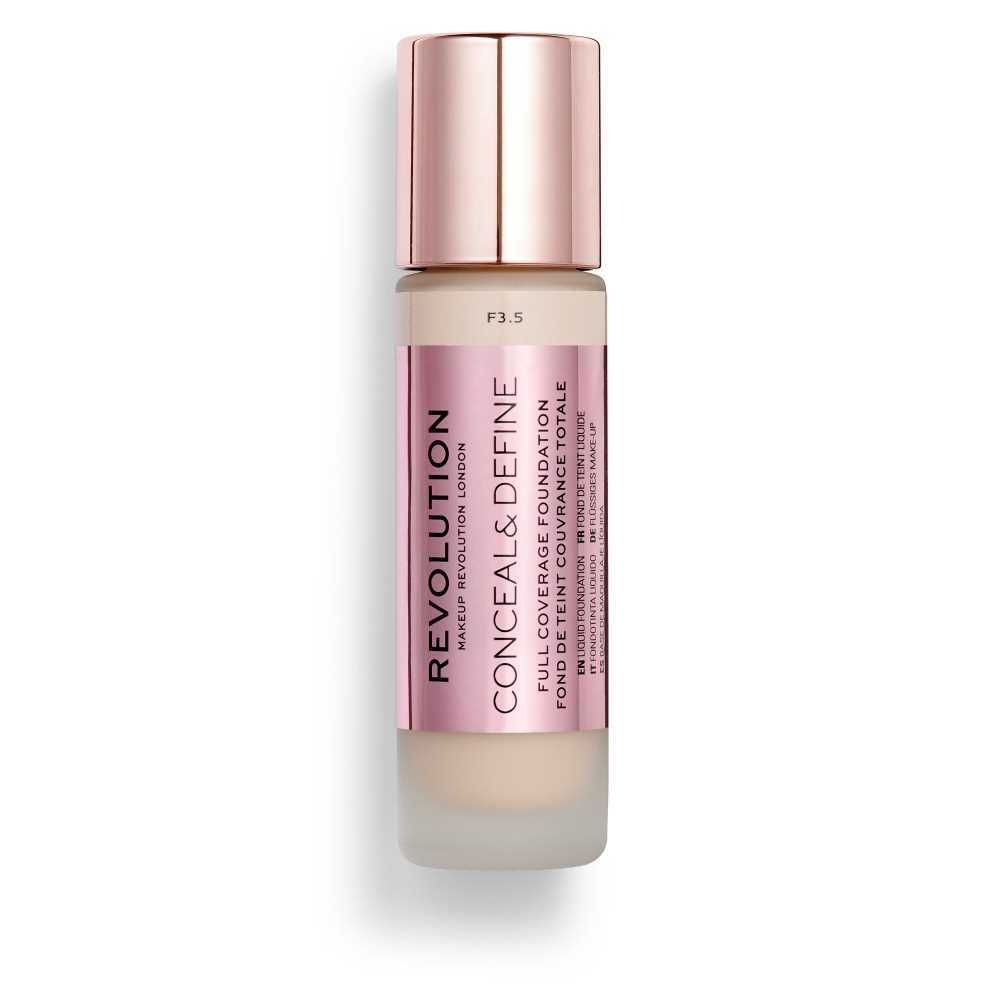 Makeup Revolution C&D Foundation, F3.5, 23ml - Main Image