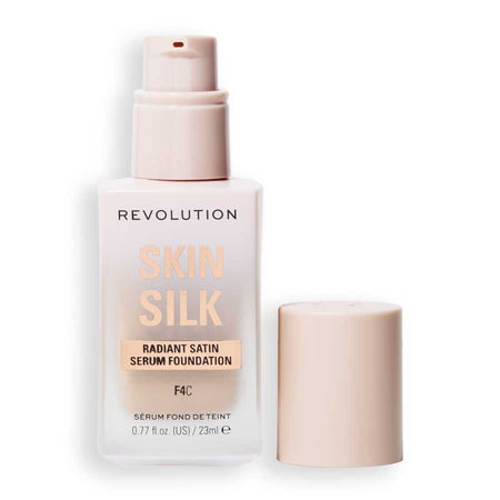 Makeup Revolution Skin Silk Serum Foundation, F4C, 23ml - Main Image
