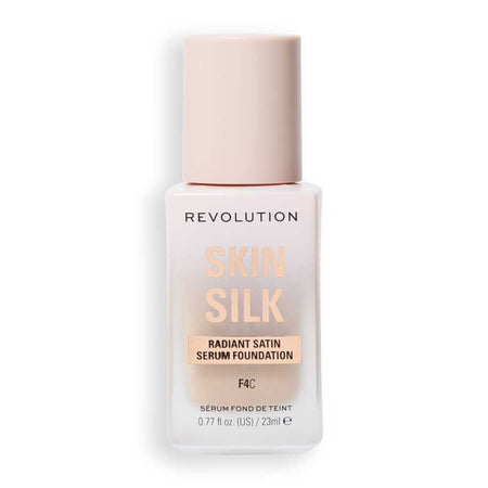Makeup Revolution Skin Silk Serum Foundation, F4C, 23ml - Image 8