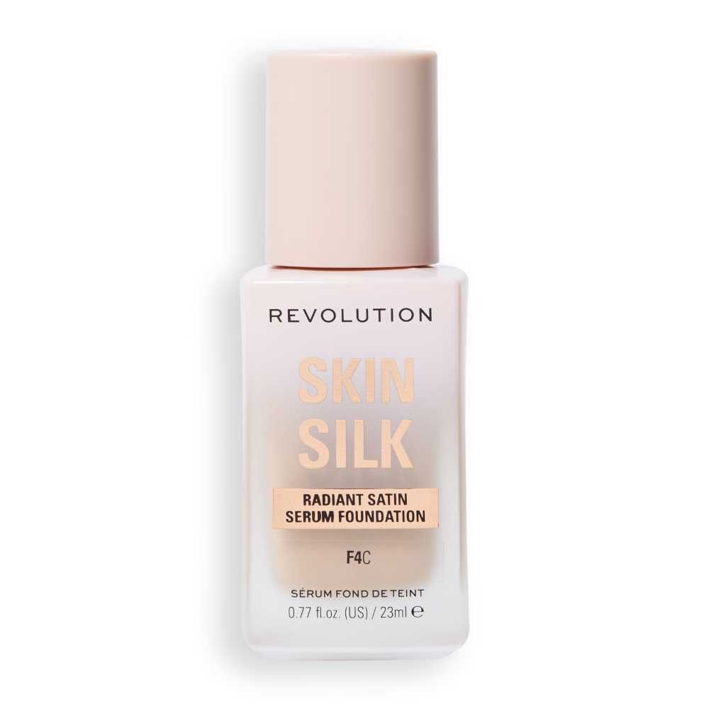 Makeup Revolution Skin Silk Serum Foundation, F4C, 23ml - Image 8