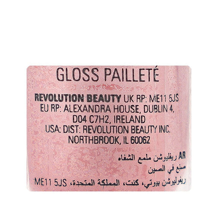 Makeup Revolution Pout Bomb Shimmer Lip Gloss, Shine Pink - Image 4