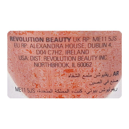 Makeup Revolution Pout Bomb Shimmer Lip Gloss, Nude Glow - Image 4