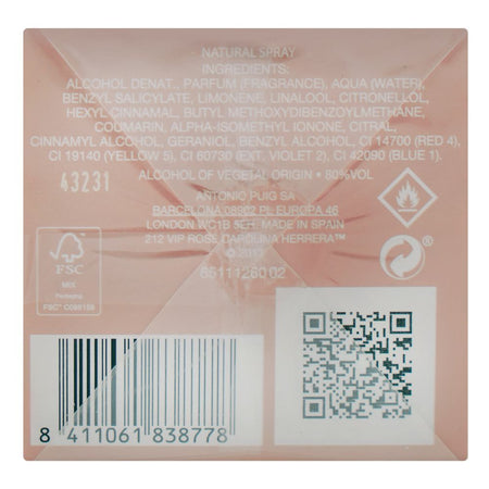 Carolina Herrera 212 Vip Rose Are You On The List? NYC, Eau De Parfum, For Women, 125ml - Image 4