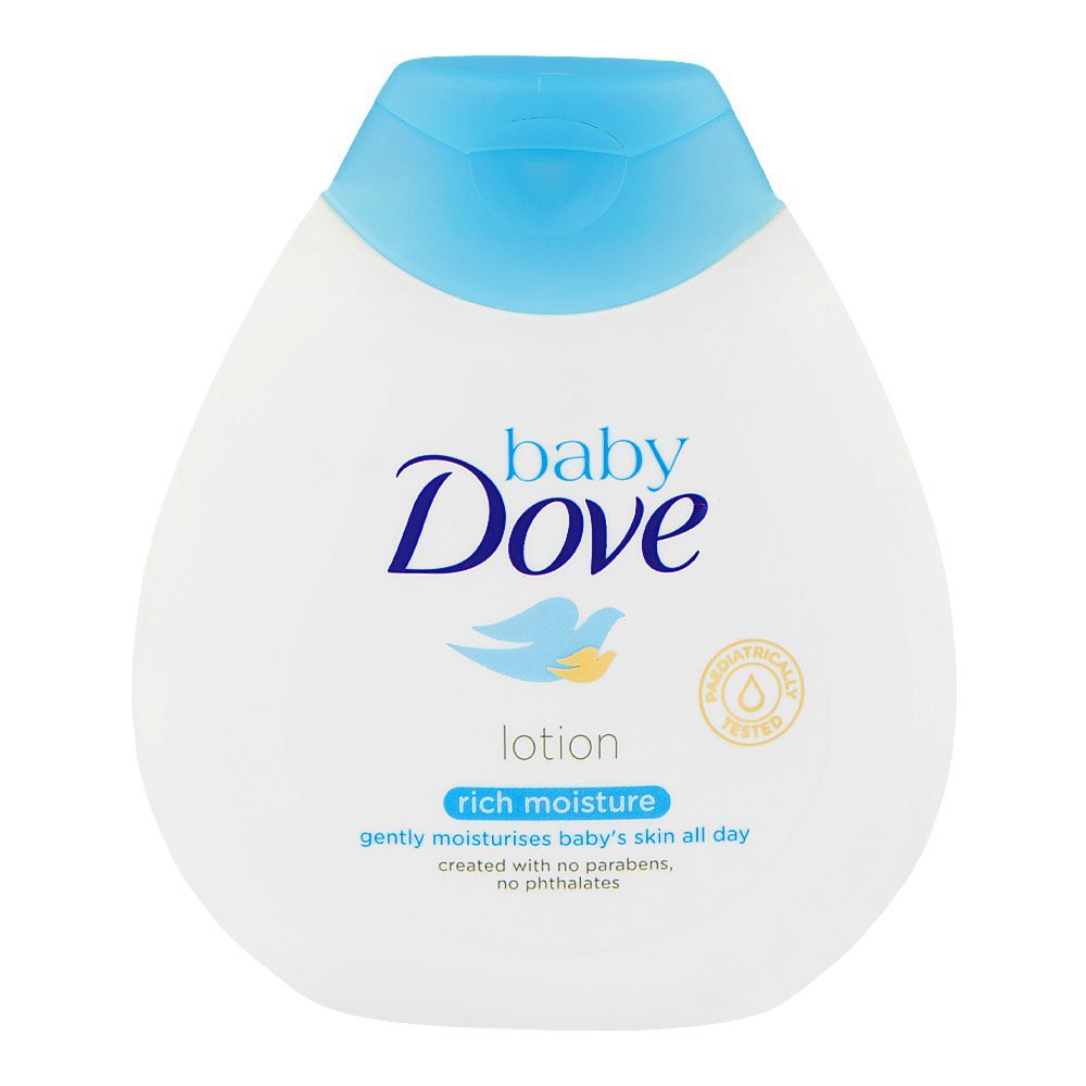 Dove Rich Moisture Baby Lotion, Paraben & Phthalates Free, 200ml - Main Image