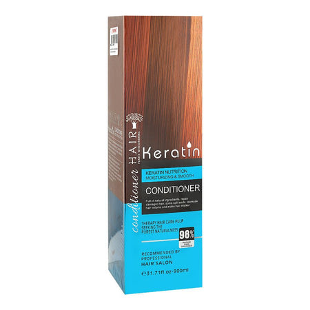 Keratin Nutrition Keratin Moisturizing & Smooth Conditioner, Vitamin C & E, For Damaged Hair, 900ml - Image 2
