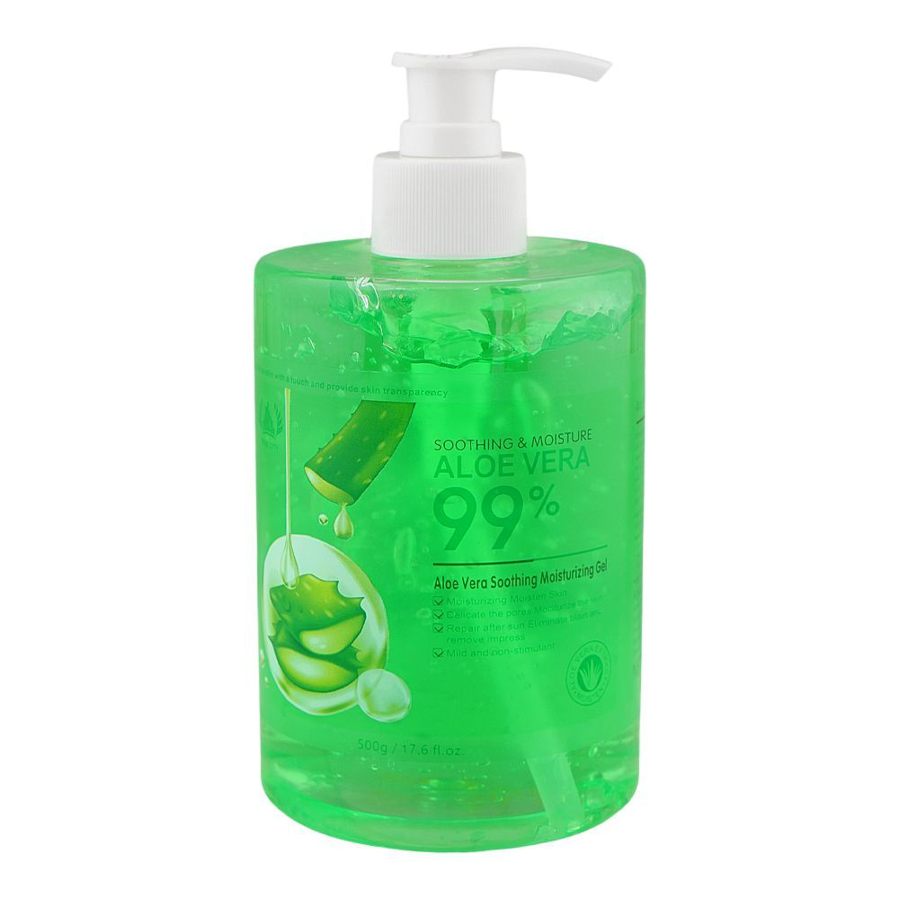 Tree City 99% Aloe Vera Soothing Moisturizing Gel, 500g - Main Image