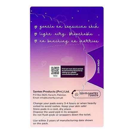 Butterfly Breathables Signature Series Over-Night Pads, XXL, 6-Pack - Image 3