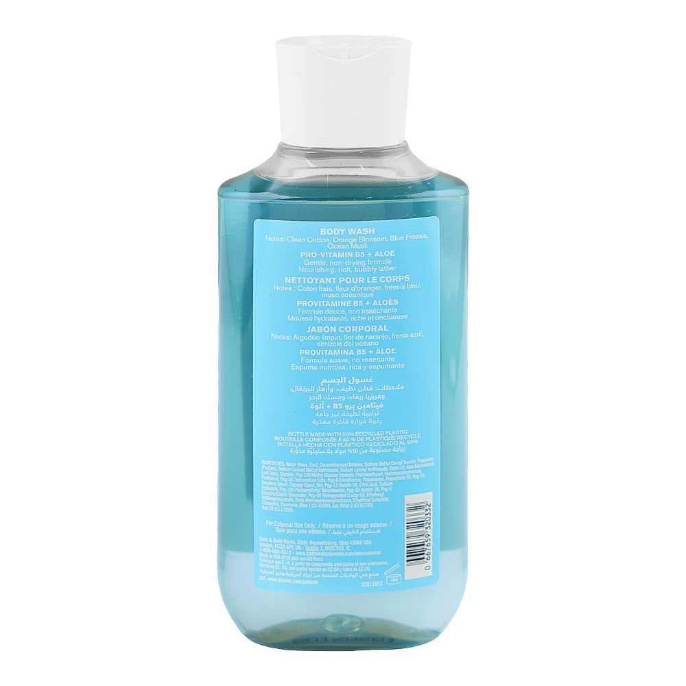 Bath & Body Works Sea Island Shore Body Wash, Pro-Vitamin B5 + Aloe Vera, 295ml - Image 2