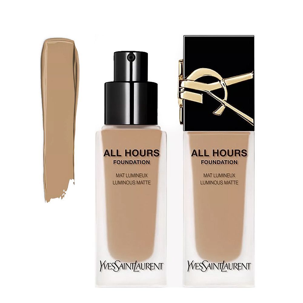 Yves Saint Laurent All Hours Teint Haute Full Cover Luminous Matte Foundation, SPF39, MN6, 25ml - Main Image