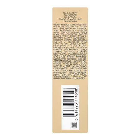 Yves Saint Laurent All Hours Teint Haute Full Cover Luminous Matte Foundation, SPF39, MN9, 25ml - Image 3