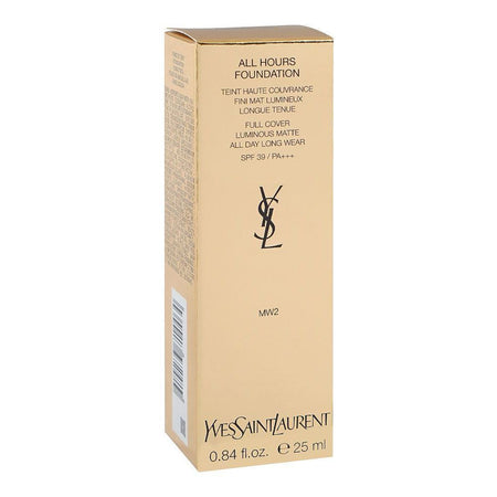 Yves Saint Laurent All Hours Teint Haute Full Cover Luminous Matte Foundation, SPF39, MW2, 25ml - Image 2