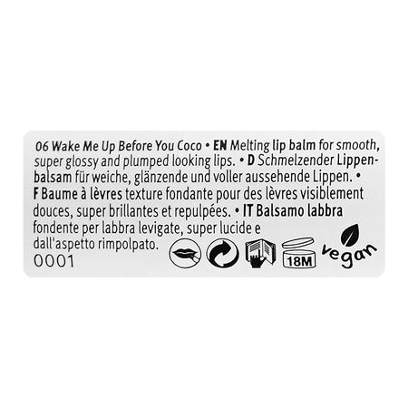 Essence Juicy Bomb Glossy Butter Balm, Vegan, 06 Wake Me Up Before You Coco, 2.5g - Image 5