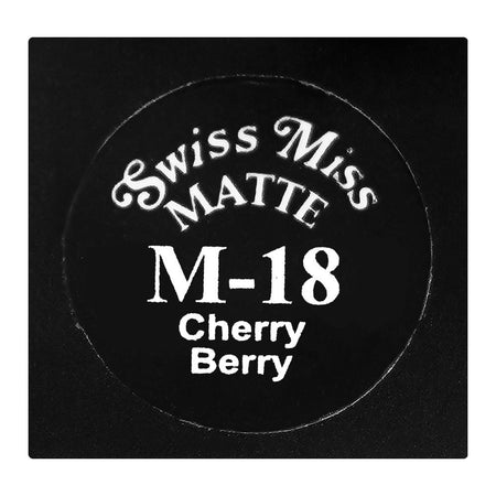 Swiss Miss Classic Vibrant Color Matte Lipstick, Mineral Oil, Glycerin & Vitamin E, M-18 Cherry Berry - Image 4