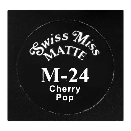 Swiss Miss Classic Vibrant Color Matte Lipstick, Mineral Oil, Glycerin & Vitamin E, M-24 Cherry Pop - Image 4