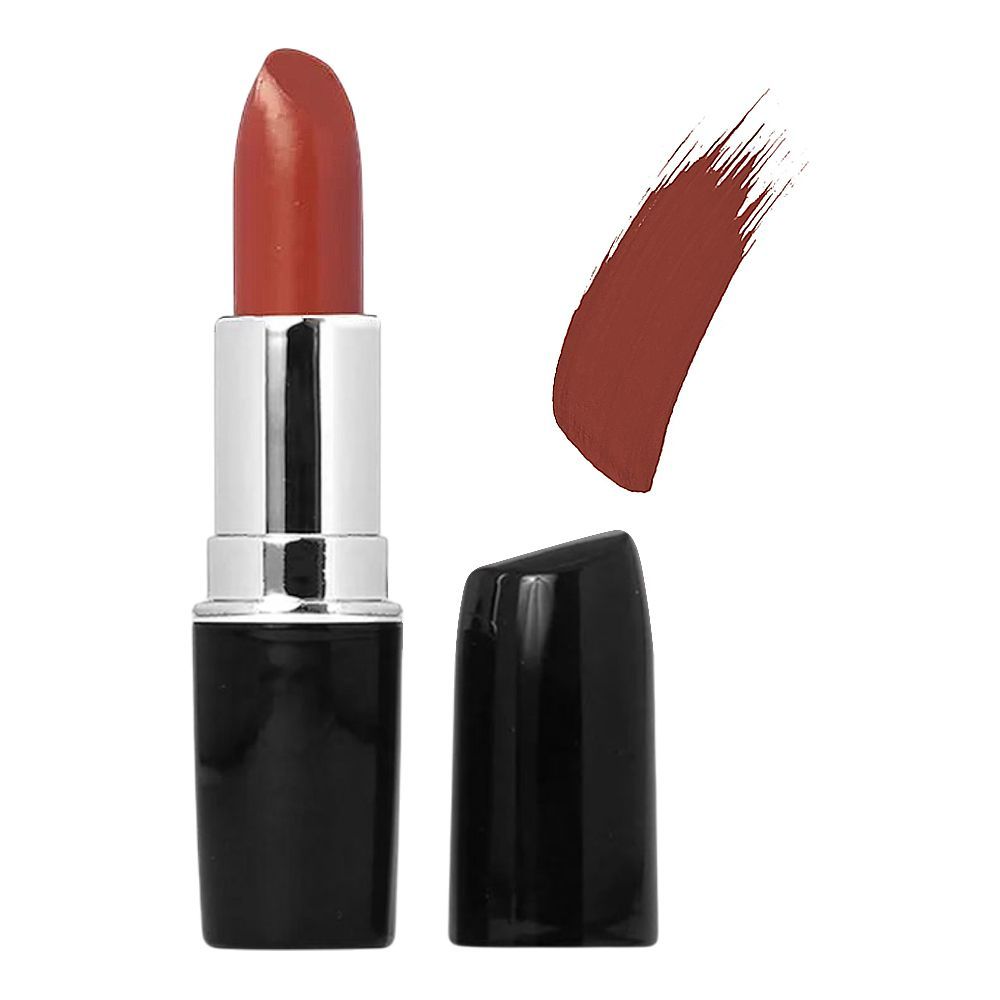 Swiss Miss Classic Vibrant Color Matte Lipstick, Mineral Oil, Glycerin & Vitamin E, M-50 Burnt Peach - Main Image