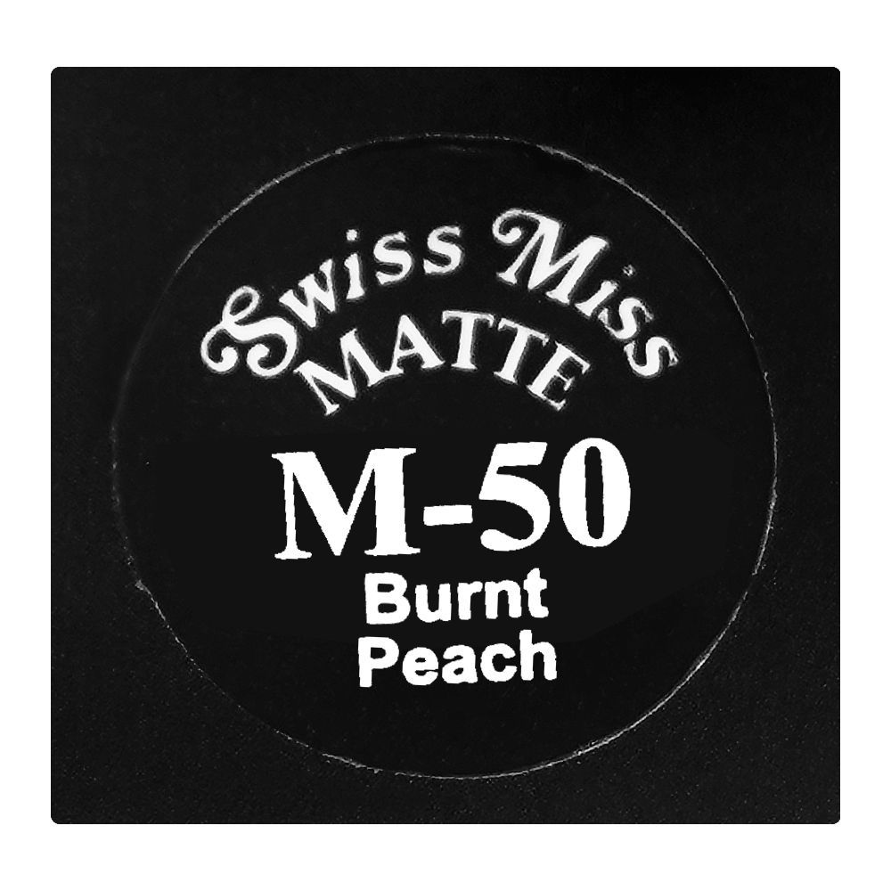 Swiss Miss Classic Vibrant Color Matte Lipstick, Mineral Oil, Glycerin & Vitamin E, M-50 Burnt Peach - Image 4