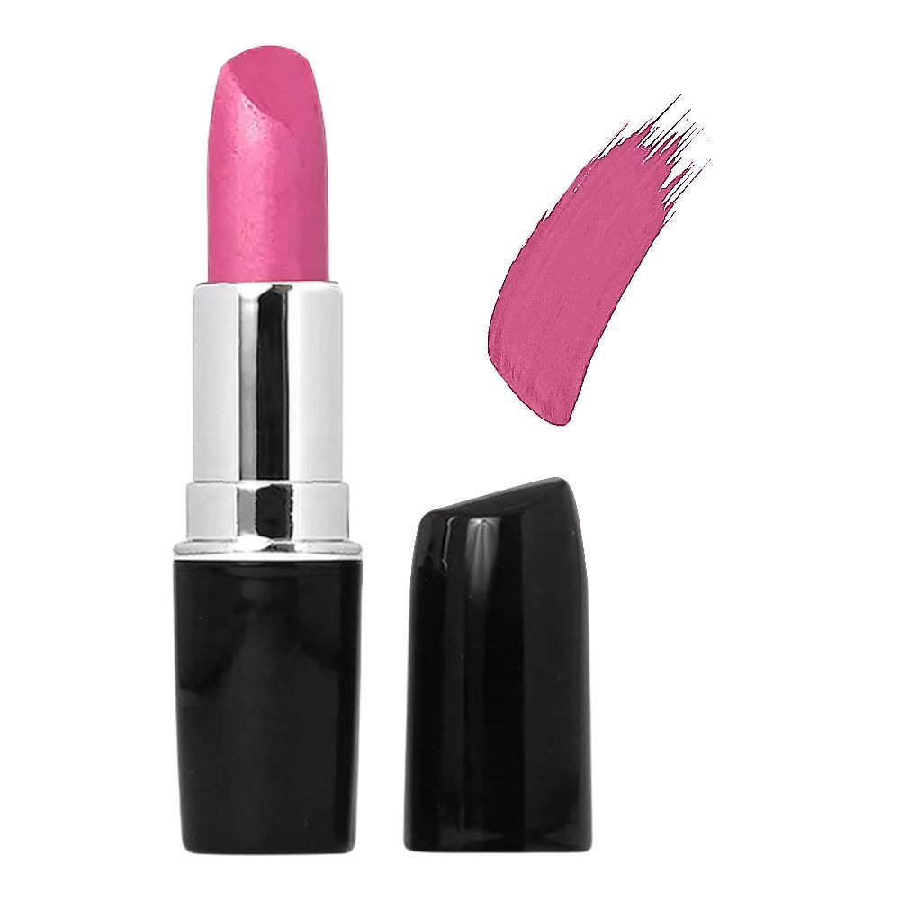 Swiss Miss Classic Vibrant Color Matte Lipstick, Mineral Oil, Glycerin & Vitamin E, M-525 Flamingo Funk - Main Image