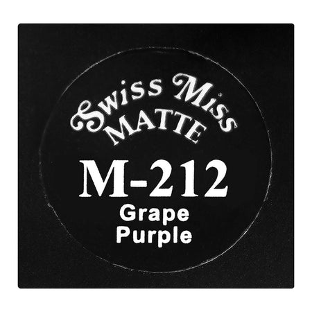 Swiss Miss Classic Vibrant Color Matte Lipstick, Mineral Oil, Glycerin & Vitamin E, M-212 Grape Purple - Image 4