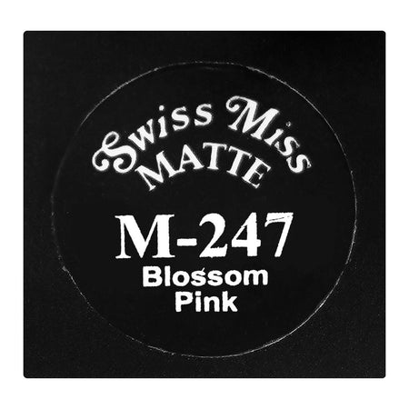 Swiss Miss Classic Vibrant Color Matte Lipstick, Mineral Oil, Glycerin & Vitamin E, M-247 Blossom Pink - Image 4