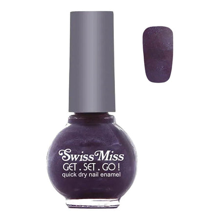 Swiss Miss Get Set Go! Quick Dry Nail Enamel F402 Plum Perfection - Main Image