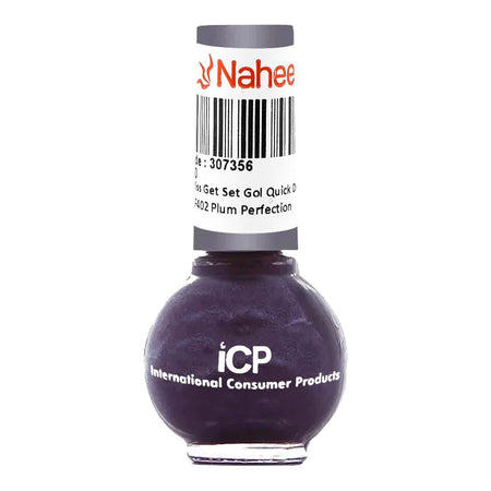 Swiss Miss Get Set Go! Quick Dry Nail Enamel F402 Plum Perfection - Image 2