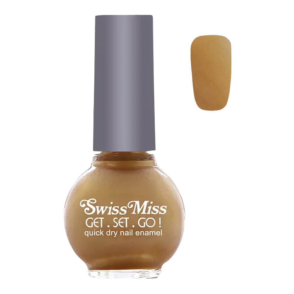 Swiss Miss Get Set Go! Quick Dry Nail Enamel F404 Golden Hour - Main Image