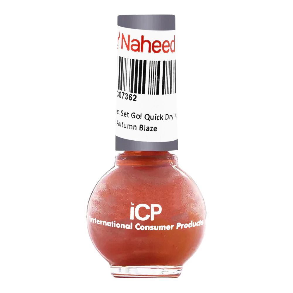 Swiss Miss Get Set Go! Quick Dry Nail Enamel F408 Autumn Blaze - Main Image