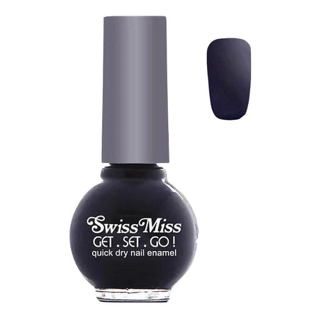 Swiss Miss Get Set Go! Quick Dry Nail Enamel 294 Black - Main Image