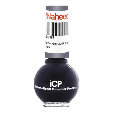 Swiss Miss Get Set Go! Quick Dry Nail Enamel 294 Black - Image 2
