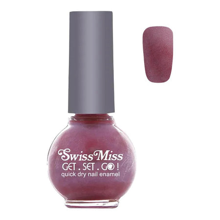 Swiss Miss Get Set Go! Quick Dry Nail Enamel 507 Misty Mauve - Image 2