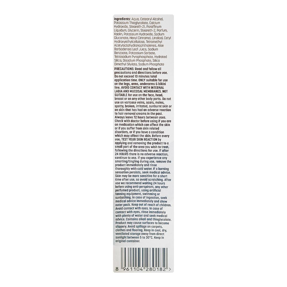 Veet Pure Raspberry & Violet Fragrance Hair Removal Cream, Aloe Vera, For Sensitive Skin, 125g, 25% Extra Free - Image 4