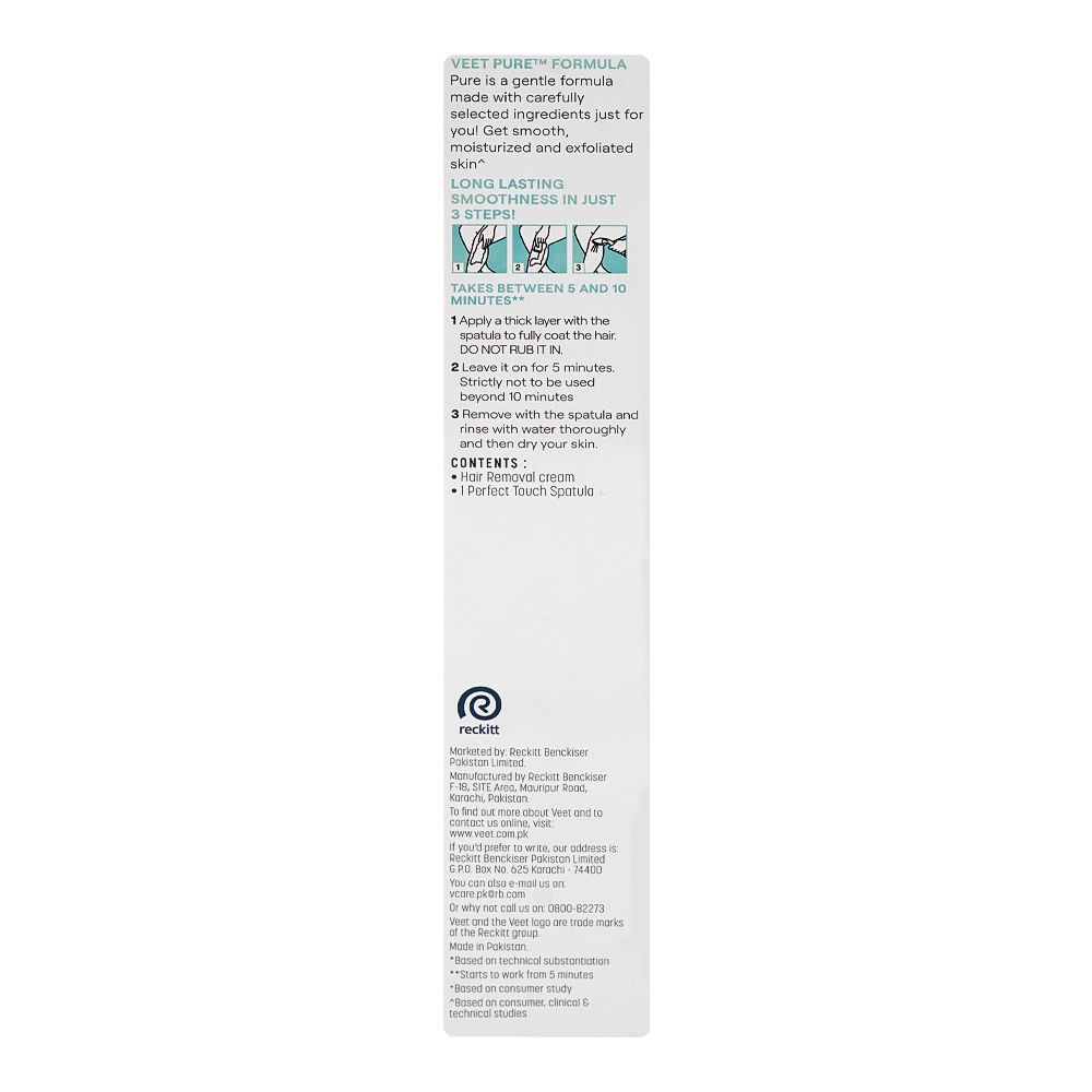 Veet Pure Raspberry & Violet Fragrance Hair Removal Cream, Aloe Vera, For Sensitive Skin, 200g - Image 2