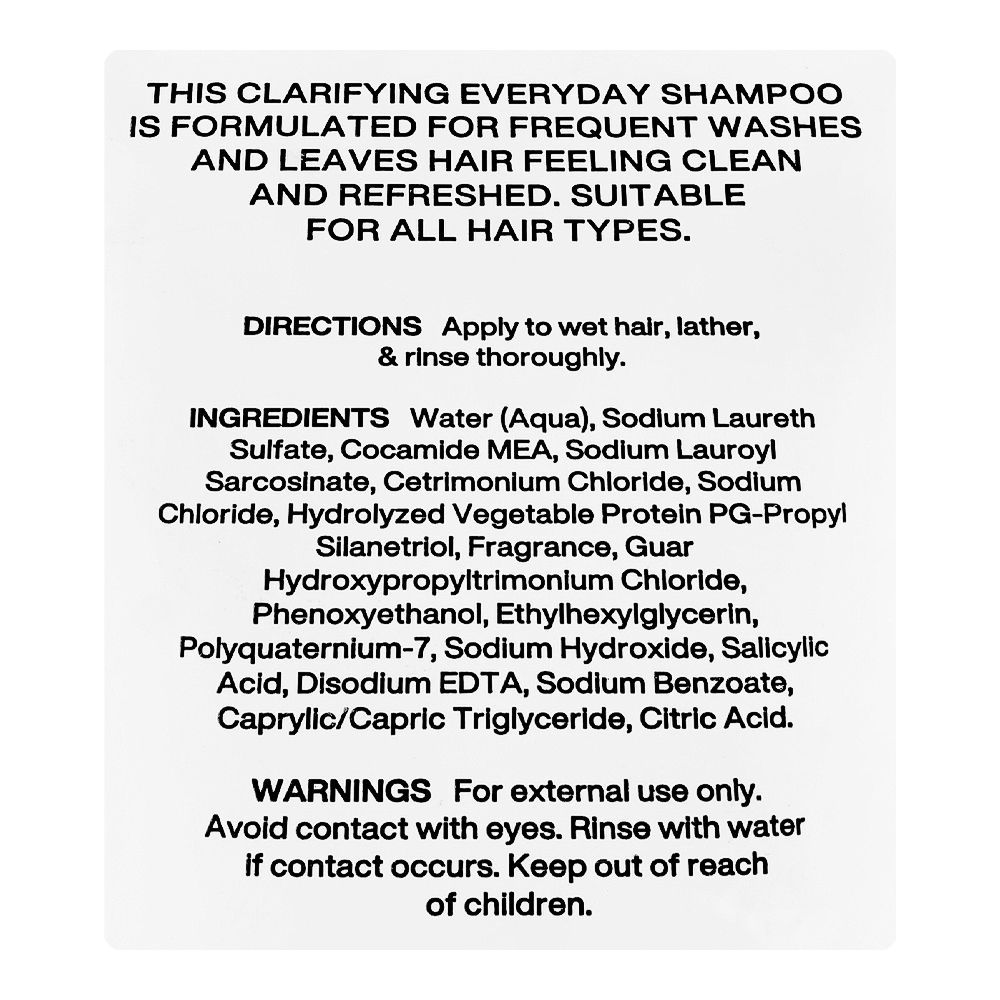 Nabila Hair Experts Daily Use Shampoo, Citric Acid, For All Types Of Hair, 200ml - Image 3