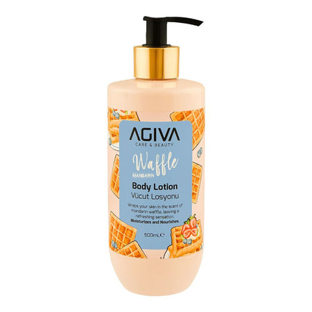 Agiva Care & Beauty Mandarin Waffle Body Lotion, 500ml - Main Image