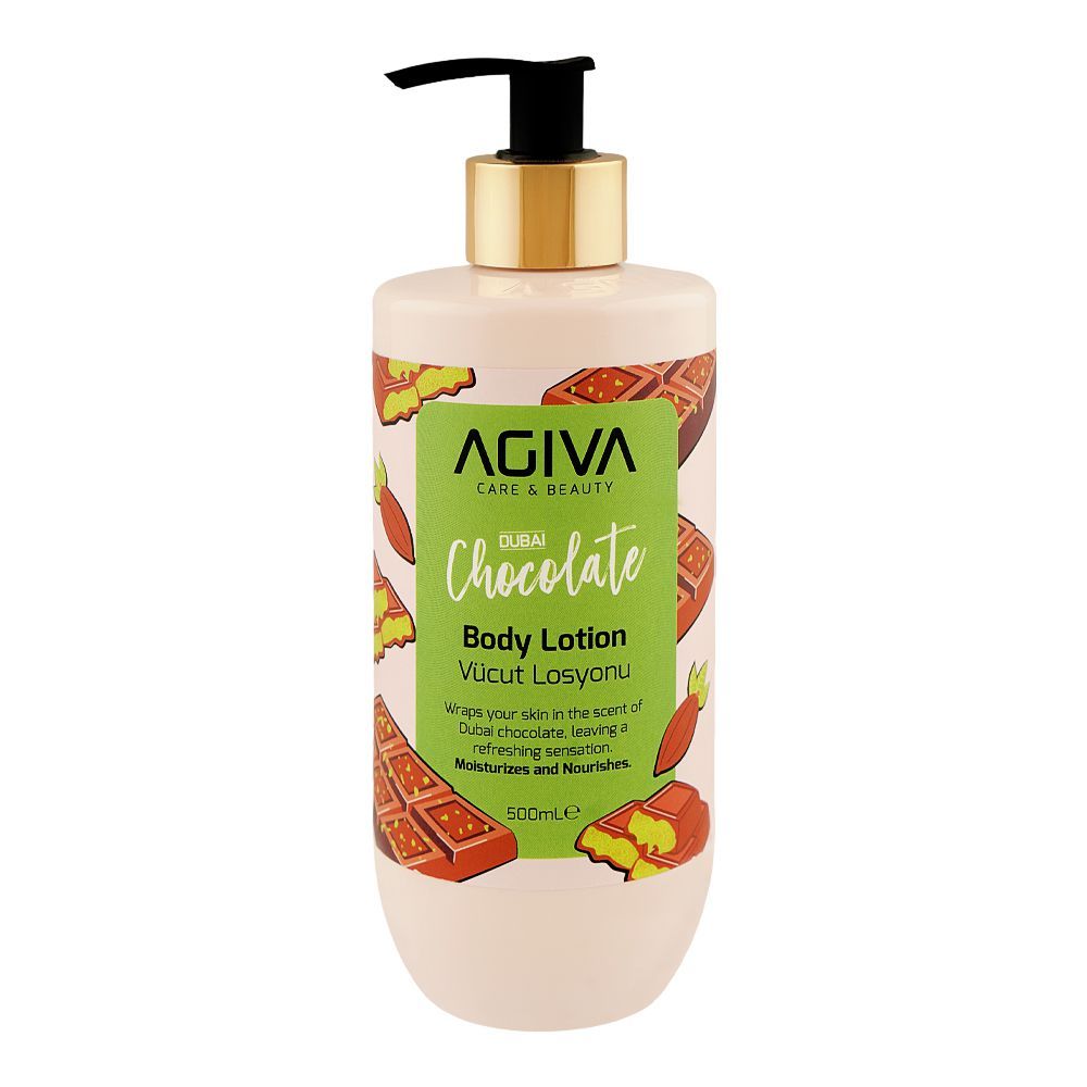 Agiva Care & Beauty Dubai Chocolate Body Lotion, 500ml - Main Image