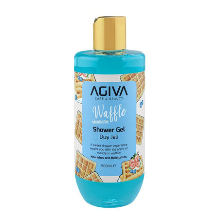 Agiva Care & Beauty Mandarin Waffle Shower Gel, 500ml - Main Image
