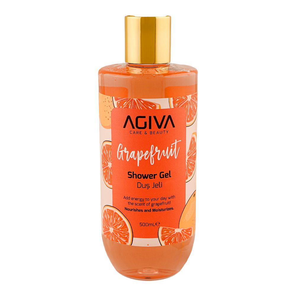 Agiva Care & Beauty Grapefruit Shower Gel, 500ml - Main Image
