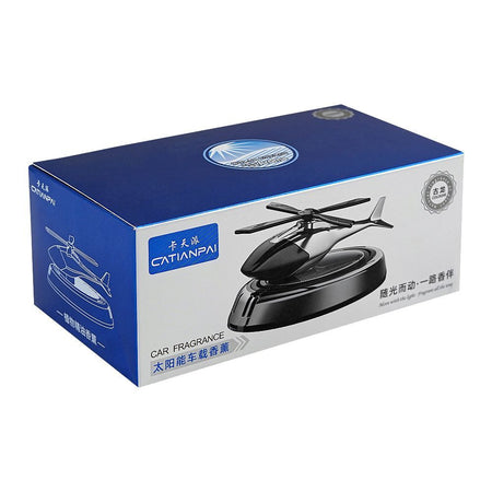 Solar Energy Aroma Car Fragrance Helicopter, 5ml, KTP030 - Image 2
