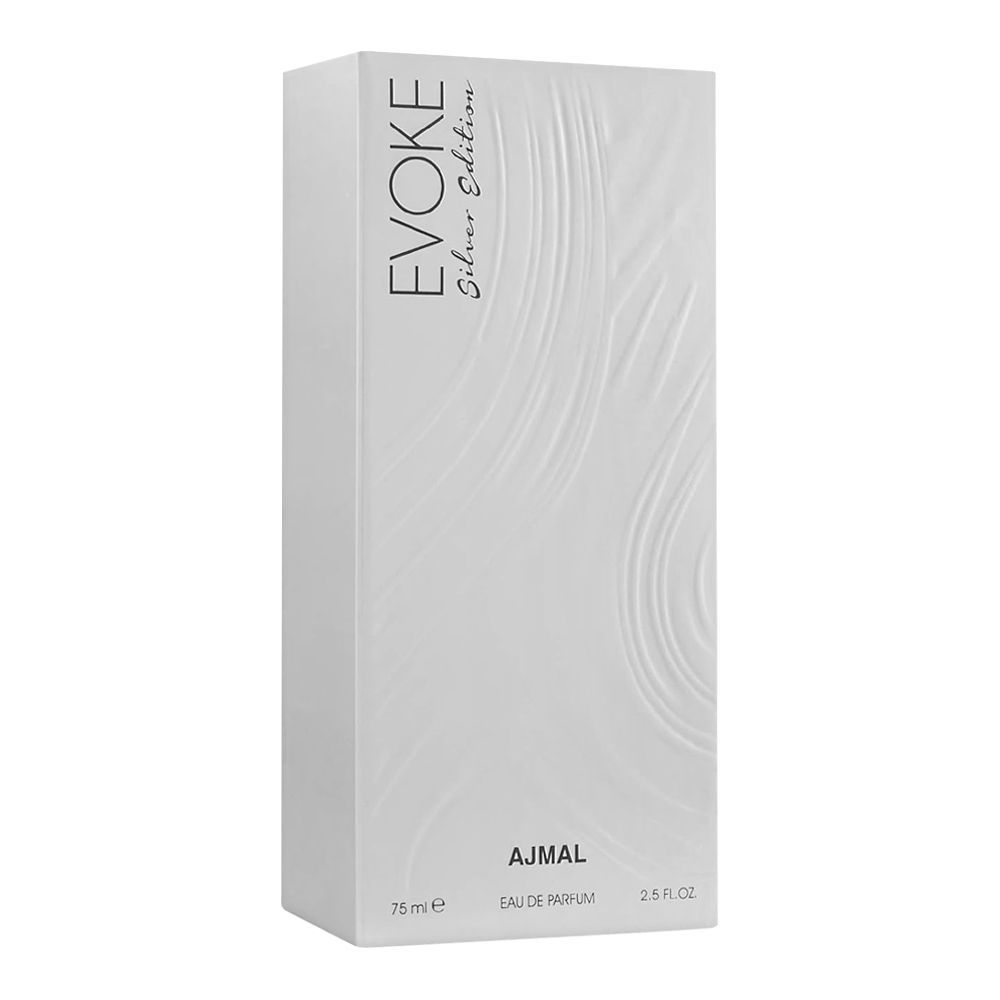Ajmal Evoke Silver Edition, Eau De Parfum, For Women, 75ml - Image 2