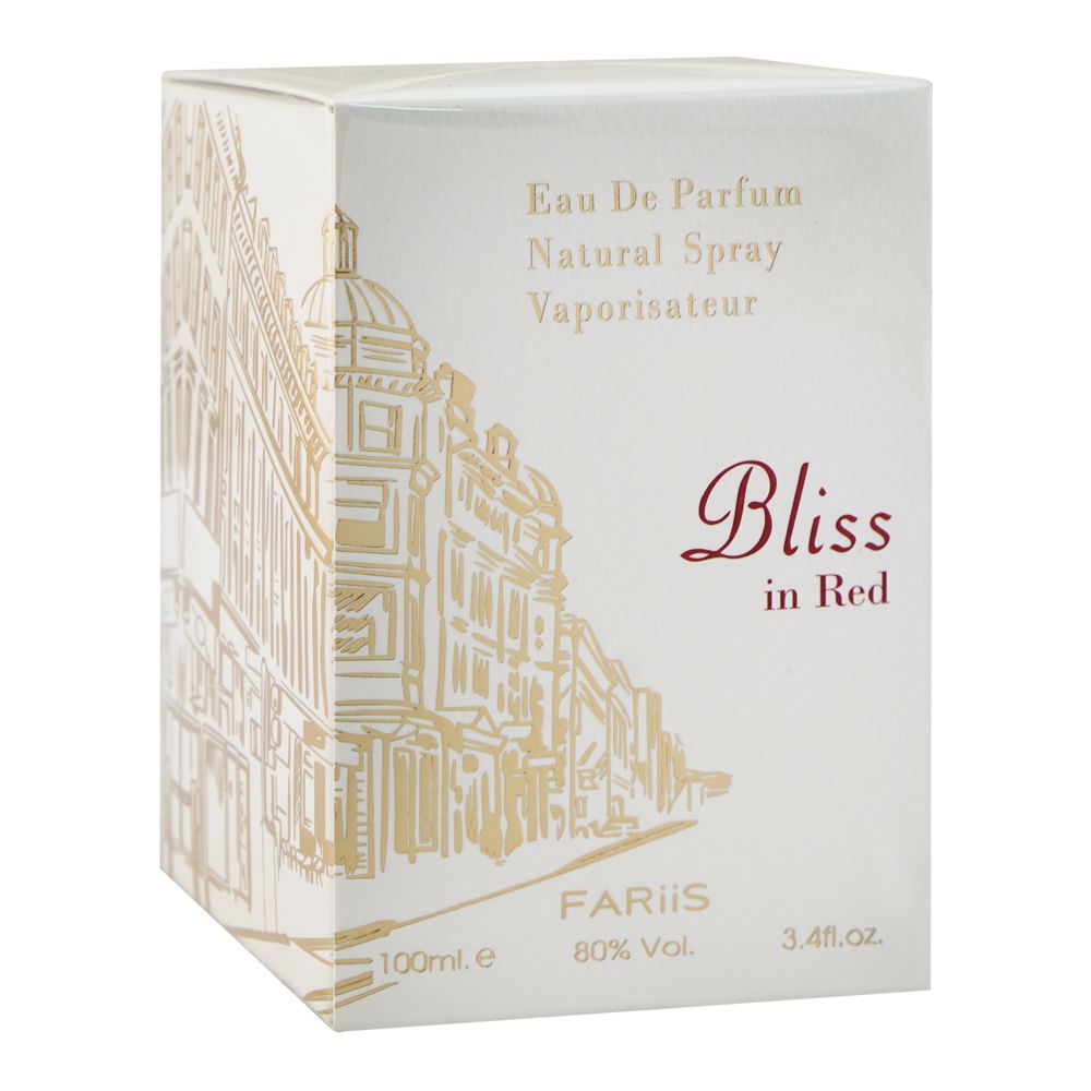Fariis Bliss In Red, Eau De Parfum, For Men & Women, 100ml - Image 2