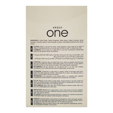 Arqus One, Eau De Parfum, For Men & Women, 100ml - Image 3