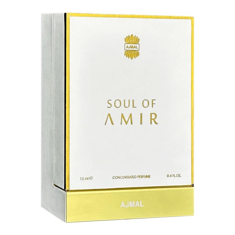 Ajmal Soul Of Amir Concentrated Perfume, For Men & Women, 12ml - Image 2