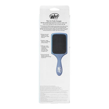 Wet Brush Paddle Detangler Hair Brush Trend Color Elemental, Blue, BWR831TCEB - Image 5