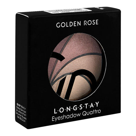 Golden Rose Long Stay Eye Shadow, Paraben Free, Quattro 06, 3.5g - Image 2