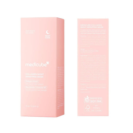 Medicube Collagen Night Wrapping Mask, Niacinamide, Hyaluronic Acid, For All Types Of Skin, 75ml - Image 12