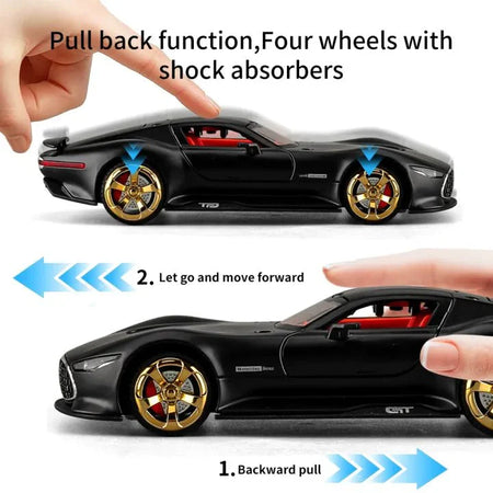 1 : 24 Mercedes Vision AMG GT Future Model Car